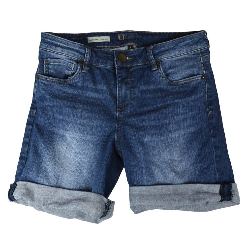 KUT FROM THE CLOTH Catherine Boyfriend Short Women's Jean Shorts - Sz 4
